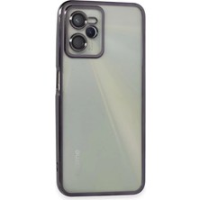 Mrt Teknik Newface Realme C35 Kılıf Razer Lensli Silikon - Mor
