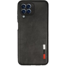 Mrt Teknik Newface Samsung Galaxy M33 Kılıf Loop Deri Silikon - Siyah