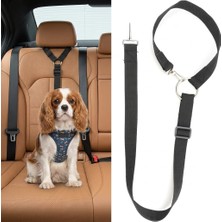 Markaflex Evcil Hayvan Araç Emniyet Kemeri Kedi Köpek Araba Oto Tasması Oto Aksesuarı Kedi Köpek Koltuk Başına Bağlanan Model