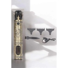 Mrt Teknik Tıraş Makinesi Çizik Tıraş Paslanmaz Çelik Uzun Ömürlü Şarjlı