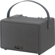 Mrt Teknik Konfulon F31 50W Sürücülü 2 Adet Mikrofonlu Bt 5.2 Kablosuz Hoparlör - Siyah