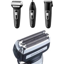 Mrt Teknik Kulak Burun Kıl Kesme Ense Yanak Tıraş Seti 3 Başlıklı Profesyonel