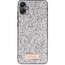 Mrt Teknik Onegif Samsung Galaxy A05 Bright Simli Kapak - Gümüş