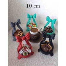 Urartu 3D Fiyonk Tasarımlı Kahve Yanı Lokumluk ve Sunumluk