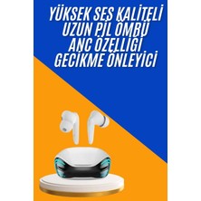 Mrt Teknik Oyuncu Kulaklığı Mikrofonlu Gürültü Engelleme Gecikme Önleyici Bluetooth Kulaklık