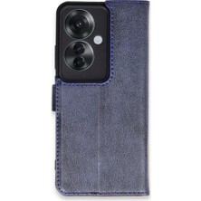Mrt Teknik Newface Oppo Reno 11F Kılıf Trend S Plus Kapaklı Kılıf - Lacivert