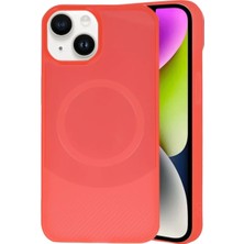 Mrt Teknik Newface Apple iPhone 14 Kılıf Maya Karbon Kapak - Kırmızı