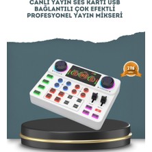 Gürültü Engelleme Özellikli Yayın Ses Kartı