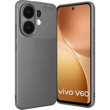 Mrt Teknik Newface Vivo V60 5g Auto Focus Karbon Kapak - Gri