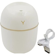 Araç Ofis Için Mini Nemlendirici 5 Esans Hediyeli USB LED Işıklı Buhar Makinesi