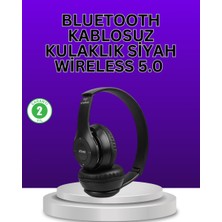 Kablolu & Kablosuz Kullanım Seçeneği Sunan Stereo Bluetooth Kulaklık