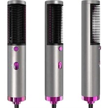 Saç Düzleştirici Fön Makinesi Saç Fırçası Profesyonel Üflemeli