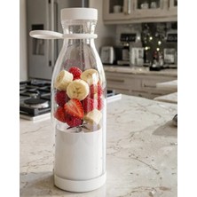 Mini Smoothie Blender USB Şarjlı 380 ml Taşınabilir Hafif Tasarım