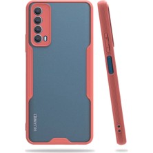 Mrt Teknik Newface Huawei P Smart 2021 Kılıf Platin Silikon - Pembe
