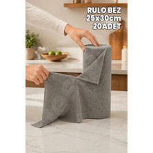 Destpak 20 Adet Rulo Mikrofiber Bez - Koparılabilir Mikro Fiber Bez Kaliteli Mutfak Tezgah Bezi Yıkanabilir