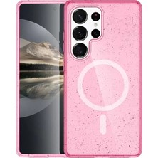 Mrt Teknik Joko Samsung Galaxy S23 Ultra Kılıf Star Magsafe Kapak - Pembe
