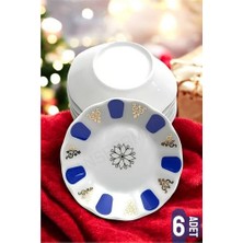 Turk Melamin Çay Tabağı 6 Adet Geleneksel Türk Çay Bardağı Altlığı