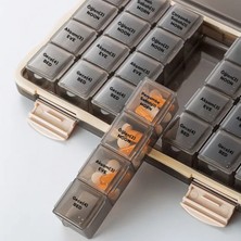 Ezere Haftalık Ilaç Kutusu | 7 Günlük | 28 Gözlü Haftalık Ilaç KUTUSU-(5775)