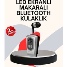 Profesyonel Bluetooth Kulaklık – Klipsli Titreşimli Dijital Göstergeli