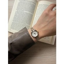 Rubsey Retro Minimal Metal Kordon Vintage Kadın Kol Saati