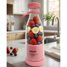 USB Şarjlı Mini Blender Taşınabilir Smoothie Yapıcı Hafif Pratik Tasarım