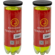 6’lı Tenis Topu Seti Dayanıklı Yüksek Zıplama Topları