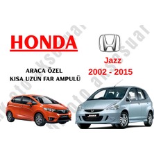 MFK Honda Jazz 2002 - 2015 Kısa - Uzun Far Ampulü H4