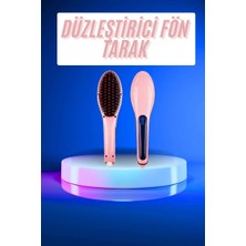 Saç Düzleştirici Tarak Dijital Göstergeli Seramik Kaplama Sıkı Dişli