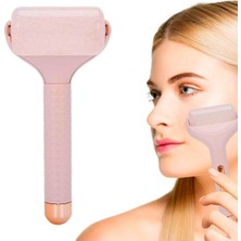 MidasTech Ice Roller Buz Silindiri Terapi Etkili Yüz Derma Masaj ve Cilt Soğutma Bakım Aleti (4887) Midaste