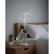 Araç Ev Için Hava Nemlendirici Projektörlü Sessiz Buhar