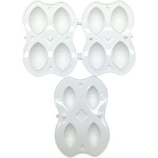 DS LLC Plastik 4lü Içli Köfte Yapma Kalıp Aparatı