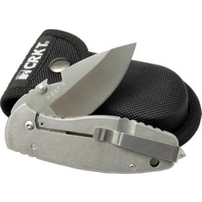 Crkt 3329 Bk Heat Kamp Çakı 18CM - Metal Sap, Kılıflı, Açacaklı, Perçinli