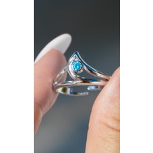 Wind Silver Sage Yüzük Ayarlı 925 Ayar