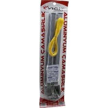 DS LLC Çamaşırlık Kare Kombine Ayarlı Alüminyum Çamaşır Askısı 60X25-80X30 Model Uyumlu