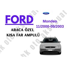 MFK Ford Mondeo 11/2000-05/2003 Araca Özel Kısa Far H7