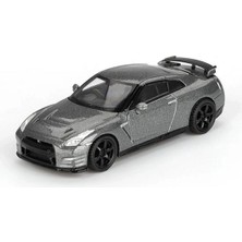 Moresun Buğz Mini Gt 1/64 Nıssan Gt-R 2013 Dark Metal Gray(Nısmo R35 Crs Version)