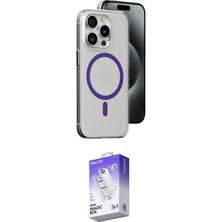 DS LLC Ieg™ Iphone 14 Pro Max Kılıf Odak Form Özel Seri - Siyah Bilvis 5in1 3D Magic Cam Ekran K