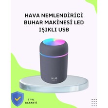 Taşınabilir Hava Nemlendirici – Renkli Işık USB Bağlantı
