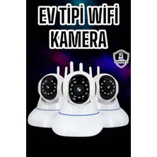 Wifi Kamerası Çift Yönlü Bebek Güvenlik Kamerası Gece Görüşlü