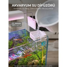 Mabs Tech Akvaryum Su Difüzörü – Bitkili Tanklar Için Kum ve Bitki Korumalı Su Değişim Aparatı (60X60MM)