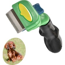 Kedi ve Köpekler Için Uzun Tüylü Köpek Tarağı Tüy Toplayıcı Tarak Small (4887) Midastech