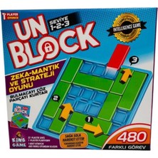 Engin Oyuncak Un Block Seviye1-2-3 Zeka Mantık ve Strateji Oyunu