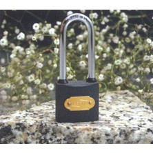 Yuma Gri Döküm Uzun Kancalı Asma Kilit 38MM