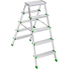 Ronanna Sm Saraylı 5+5 Çift Taraflı Alüminyum Merdiven