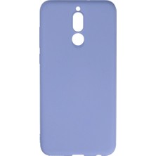 Moresun Buğz Huawei Mate 10 Lite Kılıf Nano Içi Kadife Silikon - Lila