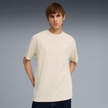 Puma 692018 87 Ess Elevated Erkek Geniş Kalıp Kuş Gözü Jakarlı T-Shirt