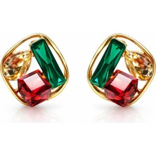 Mimoza Accessories Kristal Taşlı Vip Seri Küpe