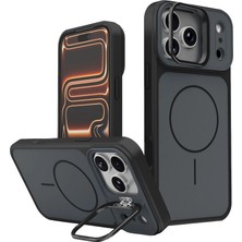 Moresun Buğz Joko  Iphone 17 Pro Max Pale Magsafe Standlı Kapak - Siyah