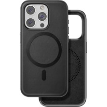 Moresun Buğz Venco  Iphone 15 Pro Max Puskas Magsafe Kapak - Siyah
