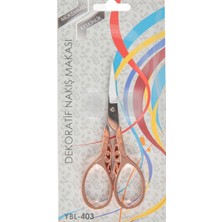 LTG Nova Nakış Makası Dekoratif Bakır YBL-403 Model 20